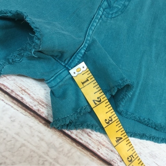 7For all Men Kind Aqua Green Shorts - Picture 8 of 10